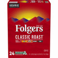 Keurig Dr Pepper . Folger K-Cup Classic Roast Coffee, 24 / Box, GMT7456