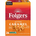 Keurig Dr Pepper . Folgers K-Cup Buttery Caramel Coffee, 24 / Box, GMT7461