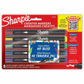 Newell Sharpie Creative Markers, Water-Based Acrylic Markers, Bullet Tip, 5 / Pack, SAN2196902
