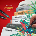 Newell Sharpie Creative Markers, Water-Based Acrylic Markers, Bullet Tip, 5 / Pack, SAN2196902