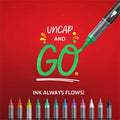 Newell Sharpie Creative Markers, Water-Based Acrylic Markers, Bullet Tip, 12 / Pack, SAN2196905