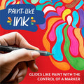 Newell Sharpie Creative Markers, Water-Based Acrylic Markers, Brush Tip, 12 / Pack, SAN2196907