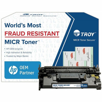 Troy Toner Secure MICR High Yield Laser Toner Cartridge - Alternative for HP 289X (CF289X) - Black -, TRS02816810E1