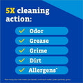 The Clorox CloroxPro Pine-Sol Multi-Surface Cleaner, Blue, 3 / Carton, CLO60609