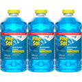 The Clorox CloroxPro Pine-Sol Multi-Surface Cleaner, Blue, 3 / Carton, CLO60609