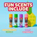 Elmer's Scented Glue Sticks, Tropical Mix, 4 / Pack, EPI2175690