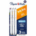 Newell Paper Mate Inkjoy Gel Bright! Pens, Medium Point (0.7mm), 3 / Pack, PAP2196363