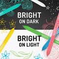Newell Paper Mate Inkjoy Gel Bright! Pens, Medium Point (0.7mm), 6 / Pack, PAP2173765