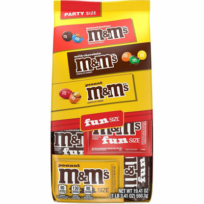 Mars M&M's Chocolate Candies Lovers Variety Bag, MRSSN59877