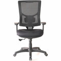Lorell Conjure High-Back Swivel/Tilt Office Chair, Black, LLR62018
