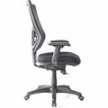 Lorell Conjure High-Back Swivel/Tilt Office Chair, Black, LLR62018