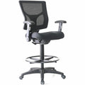 Lorell Conjure Office Stool, Black, LLR62021
