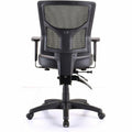 Lorell Conjure Mid-Back Office Chair, Black, LLR62041