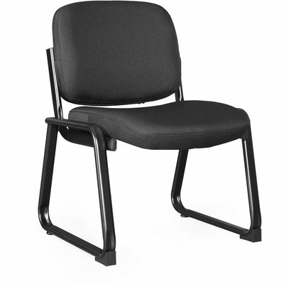 Lorell Black Fabric Guest Chair, LLR84596