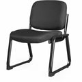 Lorell Black Fabric Guest Chair, LLR84596