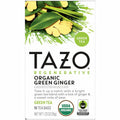Unilever N.V Tazo Regenerative Organic Green Ginger Green Tea Bag, Brown, 6 / Carton, TZO00356