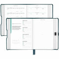 ACCO At-A-Glance Foundation Undated Weekly Monthly Planner, Blue, Small, 5 1/2" x 8 1/2", AAGFD20020