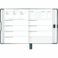 ACCO At-A-Glance Foundation Undated Weekly Monthly Planner, Blue, Small, 5 1/2" x 8 1/2", AAGFD20020