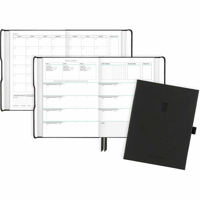 ACCO At-A-Glance Foundation Planner, Black, 5 3/4", 12EA/CT — view 1