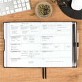 ACCO At-A-Glance Foundation FD-200-05 Planner, Black, 5 3/4", AAGFD20005