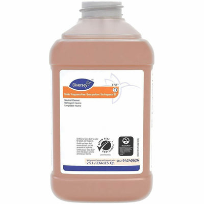 Diversey Stride Fragrance Free Neutral Cleaner, Orange, 2 / Pack, DVO94240626