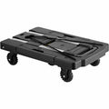 Kantek Ultra Lite Folding Cart, Black, KTKLGLC250