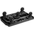 Kantek Ultra Lite Folding Cart, Black, KTKLGLC250