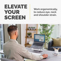Fellowes Breyta Laptop Stand 9-1/4"W x 10-1/2"D x 1/2"H White, FEL100098501