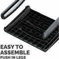 Fellowes Breyta Adjustable Footrest Black, FEL100098566