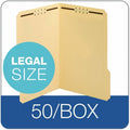 TOPS Pendaflex 1/3 Tab Cut Letter, Legal Top Tab File Folder, Manila, 50 / Box, PFX1953718