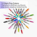 Newell Sharpie Glam Pop Permanent Markers, 34 / Pack, SAN2185331