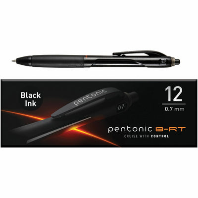 TOPS Pentonic Retractable Ballpoint Pens, 1 Dozen, PNTPEN12120
