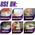 Sunshine Makers Simple Green Concrete/Driveway Cleaner Concentrate, Purple, 4 / Carton, SMP18233CT