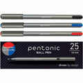 TOPS Pentonic Ballpoint Pen Set, 25 / Box, PNTPEN12127