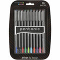 TOPS Pentonic Ballpoint Pen Set, 10 / Pack, PNTPEN12199
