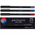 TOPS Pentonic Ballpoint Pen Set, 25 / Box, PNTPEN12126