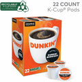 Dunkin' K-Cup Midnight Coffee, 22 / Box, GMT0316