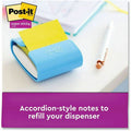 3M Post-it Super Sticky Pop-up Notes R330-10SSJOY, 3 in x 3 in (76 mm x 76 mm), Summer Joy, 1 Pack, MMMR33010SSJOY