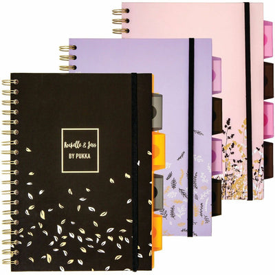 Pukka Pads 2000 Pads Rochelle & Jess Notebook, 3 / Pack, PKP9447ROC