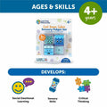 Learning Resources Cool Down Cubes Sensory Fidget Set, Multi, LRNLER5582