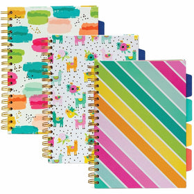 Pukka Pads 2000 Pads B5 Colour Wash Project Book, 6 59/64" x 9 27/32", 3 / Pack, PKP9032CD