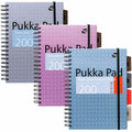Pukka Pads 2000 Pukka Pads B5 Metallic Executive Project Books, 7" x 10", 3 / Pack, PKP9589MET