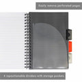 Pukka Pads 2000 Pukka Pads B5 Metallic Executive Project Books, 7" x 10", 3 / Pack, PKP9589MET