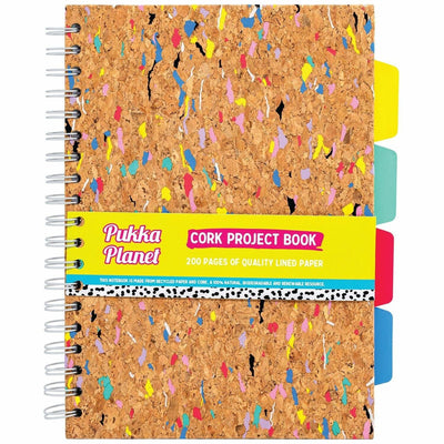 Pukka Pads 2000 Pads B5 Cork Project Book, 6 59/64" x 9 27/32", PKP9856SPP