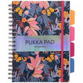 Pukka Pads 2000 Pukka Pads Bloom B5 Hardcover Project Book - Assorted Pack Of 3, 6 29/32" x 9 4/5", 3 / Pack, PKP9494BLMASST
