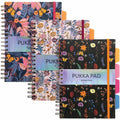 Pukka Pads 2000 Pukka Pads Bloom B5 Hardcover Project Book - Assorted Pack Of 3, 6 29/32" x 9 4/5", 3 / Pack, PKP9494BLMASST