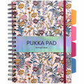 Pukka Pads 2000 Pads Bloom B5 Hardcover Project Book - Assorted Pack Of 3, 6 29/32" x 9 4/5", 3 / Pack, PKP9494BLMASST