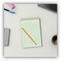 Universal Steno Pads, Gregg Rule, Red Cover, 80 Green-Tint 6 x 9 Sheets, 6/Pack, UNV86920PK