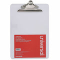 Universal Clipboard, Clear, 8 1/2" Width x 11" Length, UNV40308