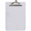 Universal Clipboard, Clear, 8 1/2" Width x 11" Length, UNV40308